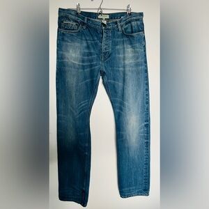 Authentic Burberry Mens Reg. Fit Jeans 34 wide Denim Straight Leg.